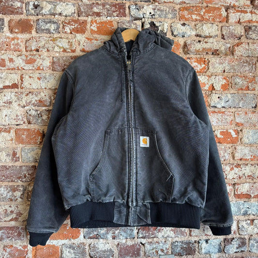 Vintage Hooded Carhartt Jacket M