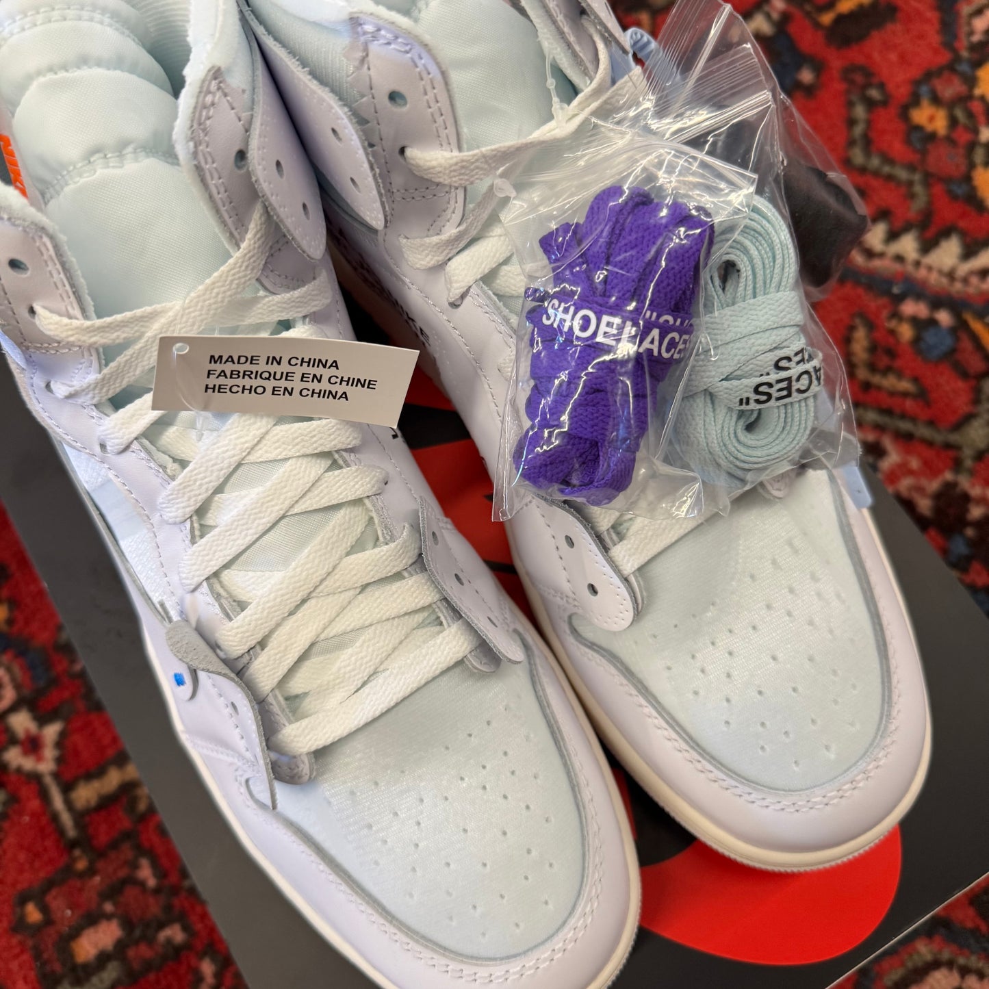 Jordan 1 Virgil Abloh “Archive Alaska” Sz 12