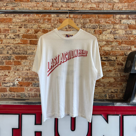 1993 Last Action Hero Movie Promo T-Shirt L