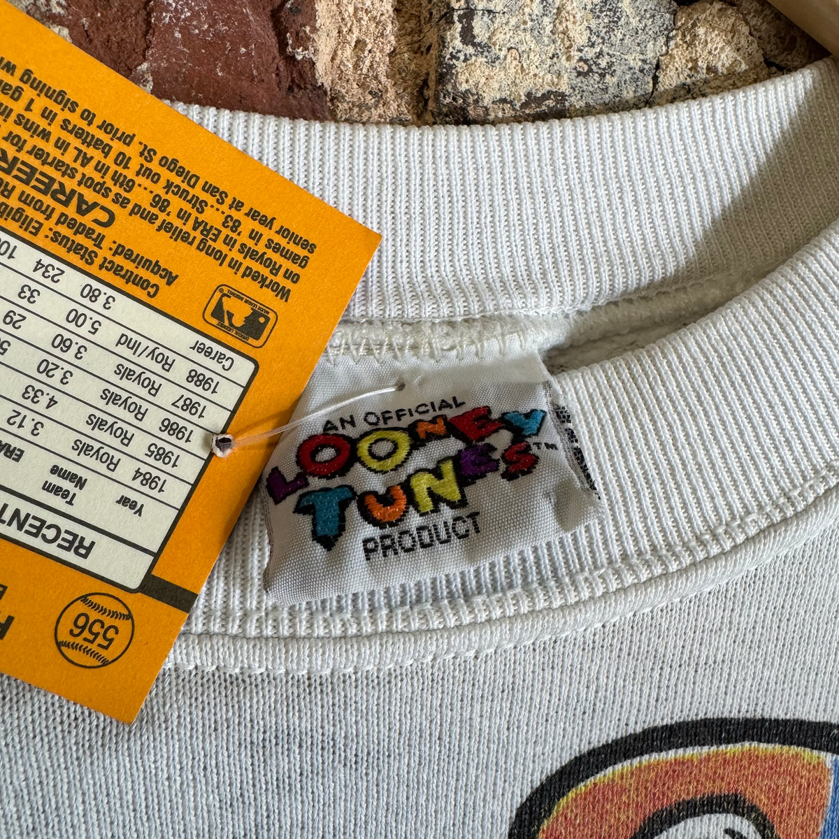 1995 Looney Tunes “Taz” AOP Crewneck L