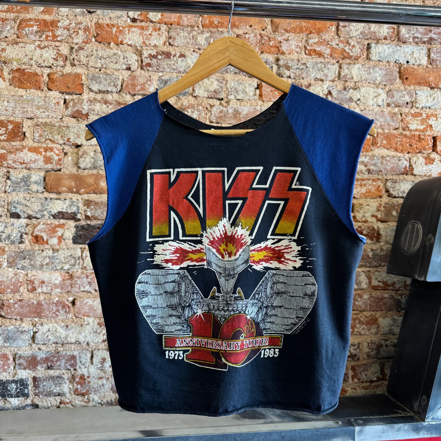 1982 KISS “Greatest Of The Night” Cut Off Shirt