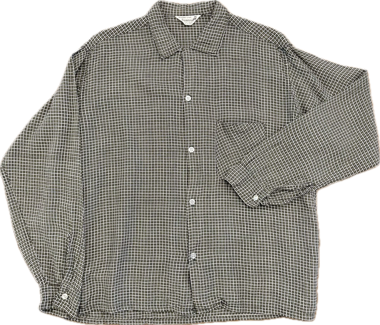 60’s Somerset Sportswear Checked Cotton Shirt Sz L