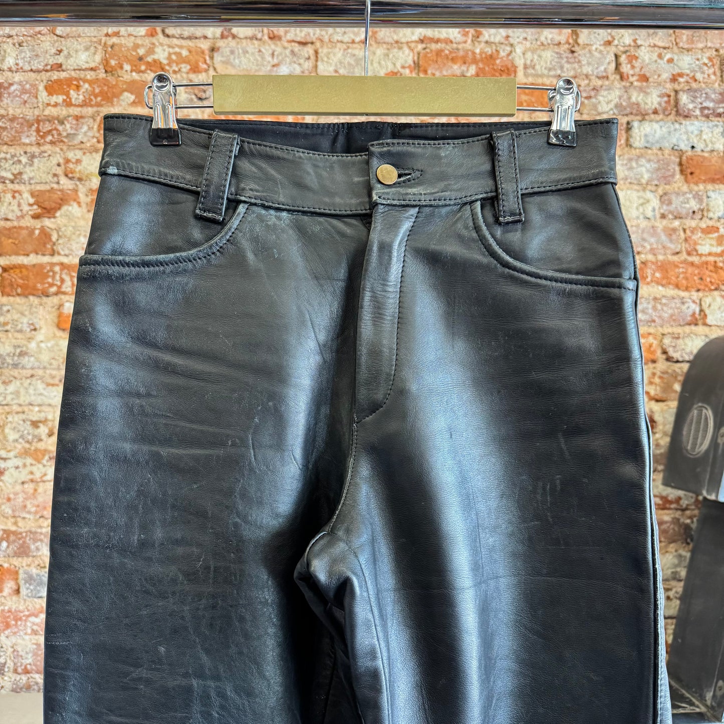 70s Vanson Leather Pant Sz 31