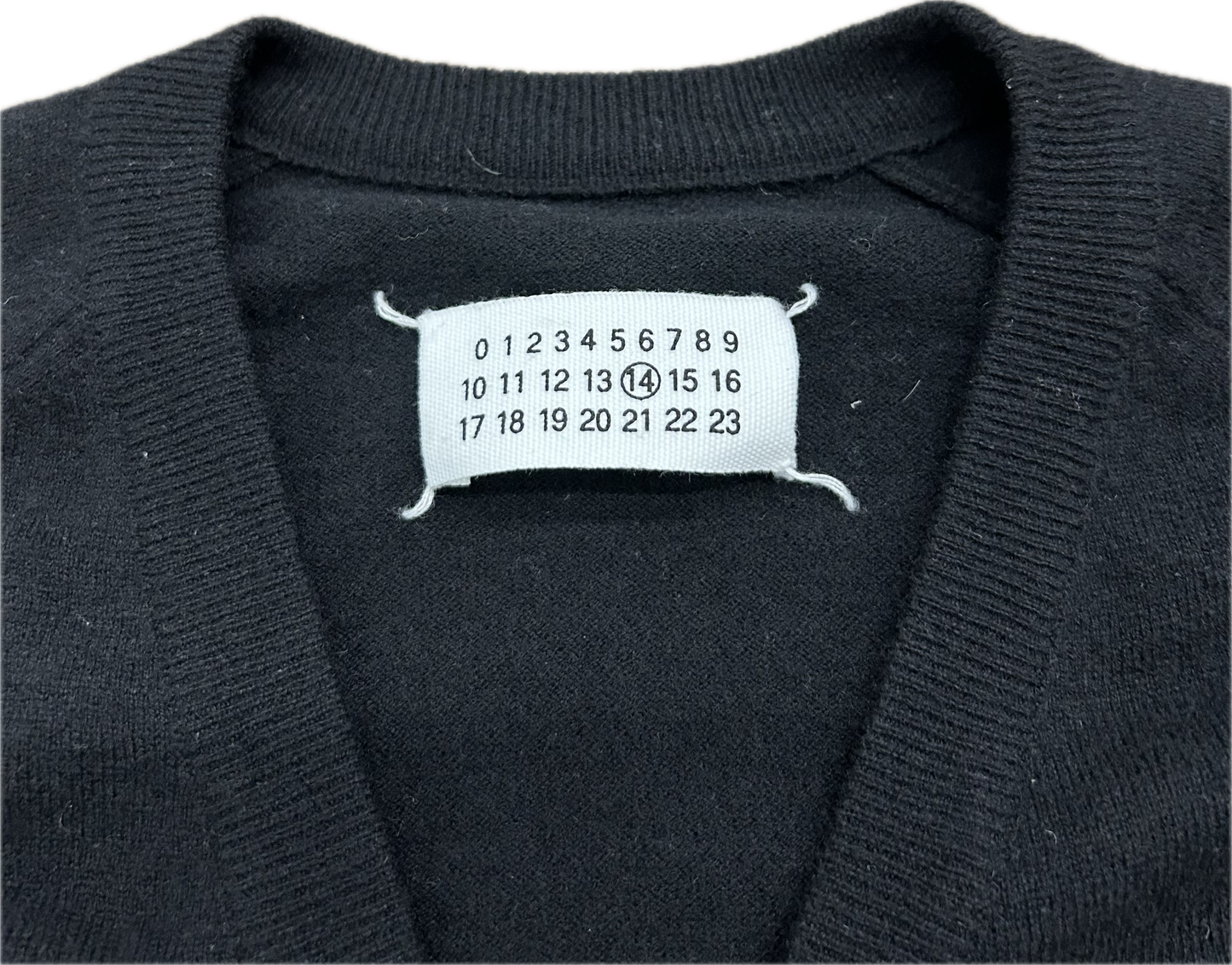 Maison Margiela Elbow Pad Cardigan Sz S