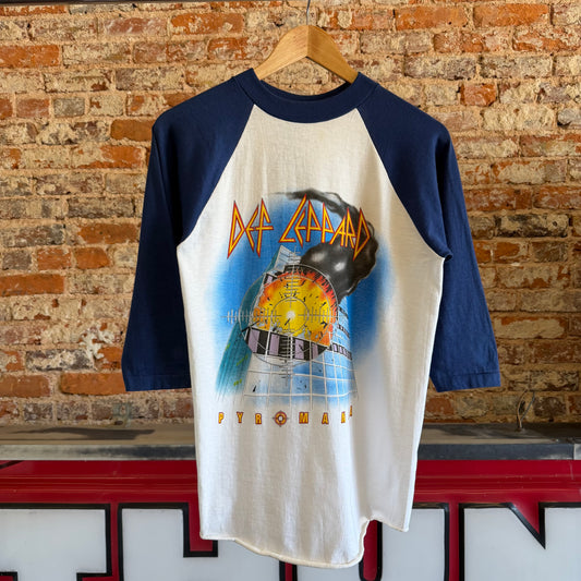 1983 Def Leppard “Pyromania” Tour Raglan Size M