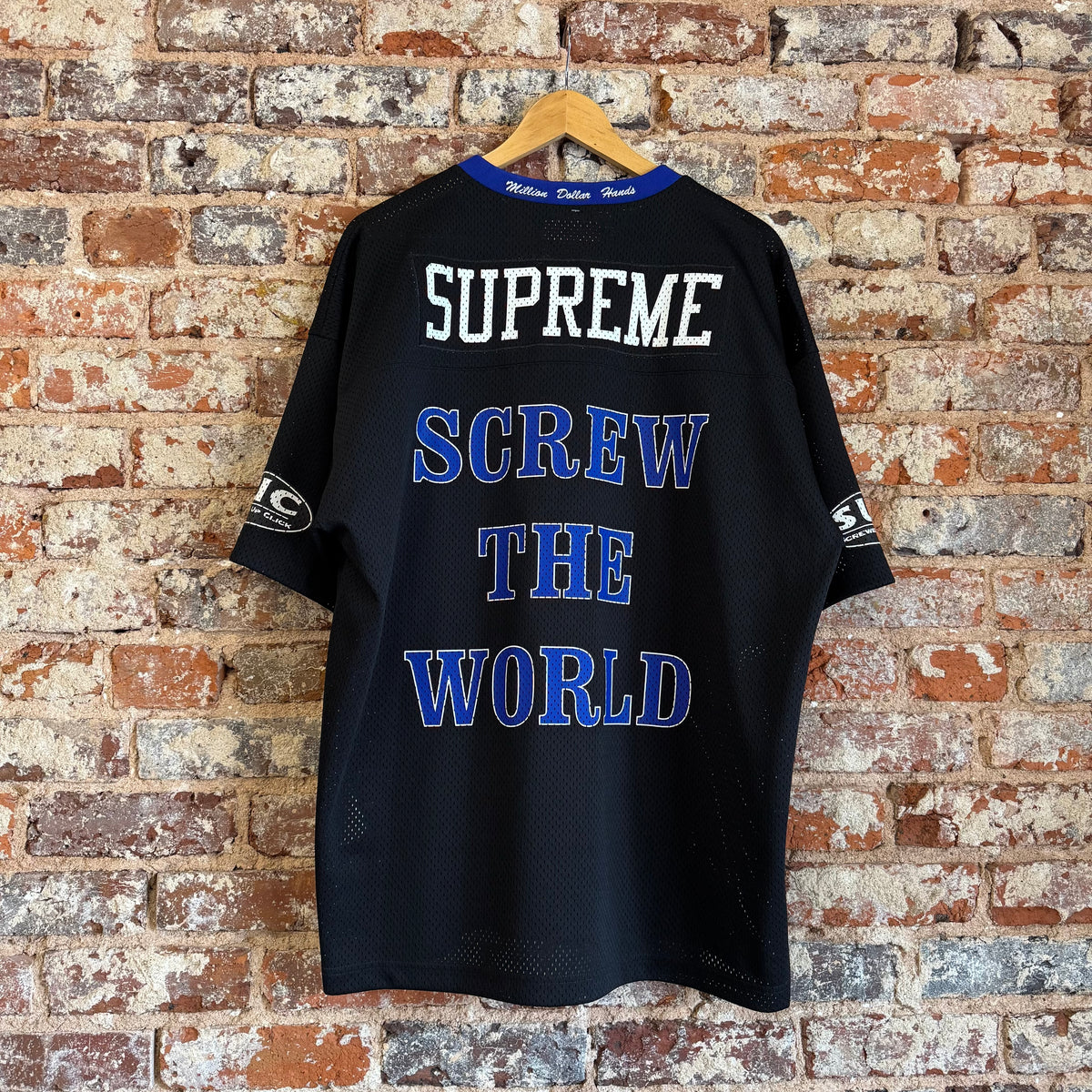 SS26 Supreme X DJ Screw Football Jersey L