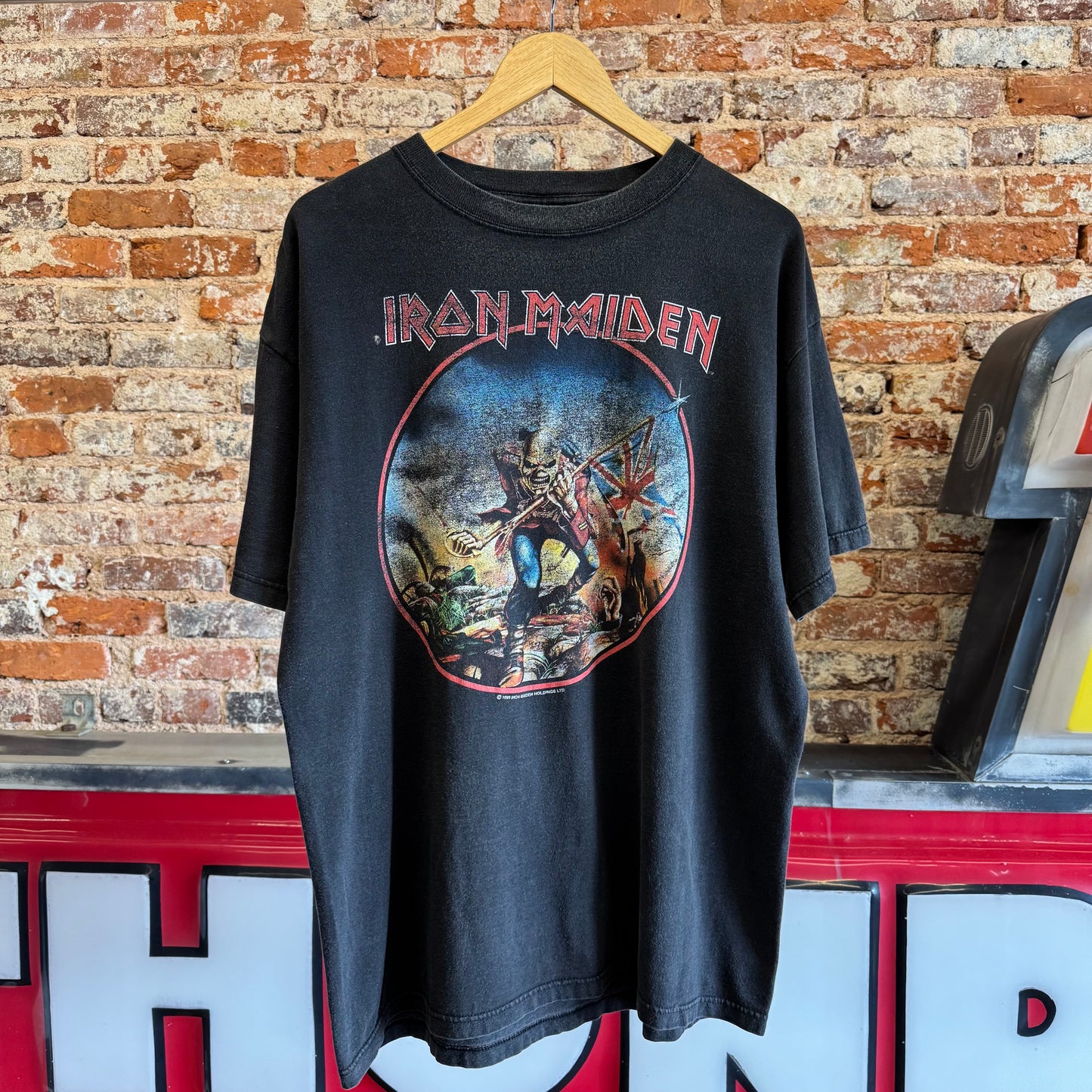 1999 Iron Maiden “Eddies U.S. Onslaught” T-Shirt XL