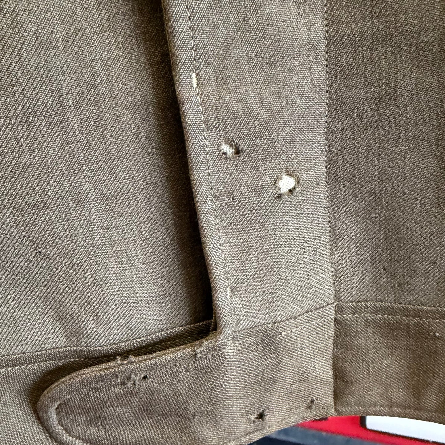 1940s Wool Military Ike Jacket