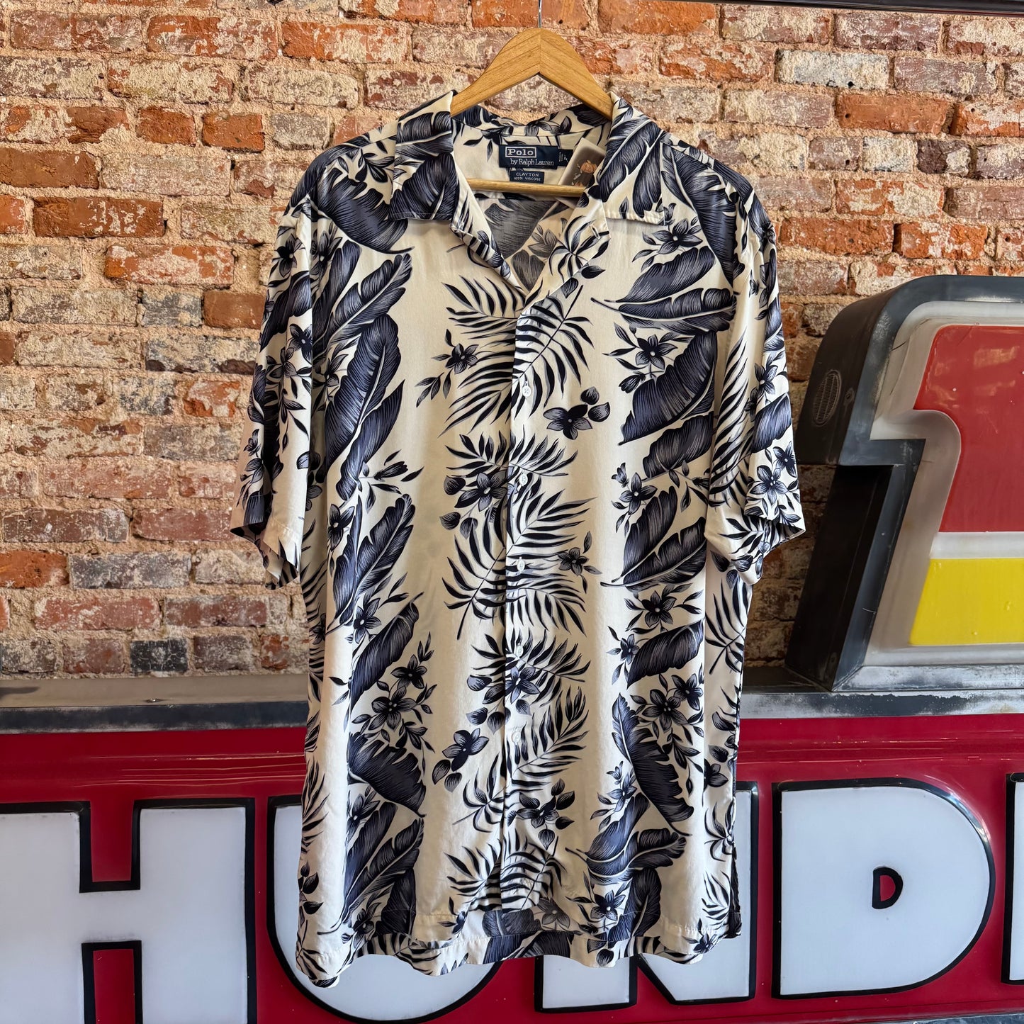 Vintage Polo Ralph Lauren Floral Button Up Shirt L