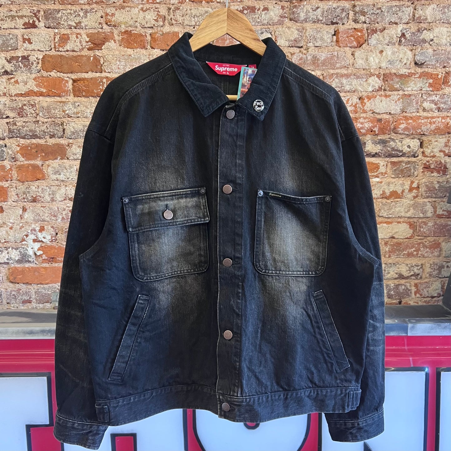 Supreme Distressed Selvedge
Trucker Jacket