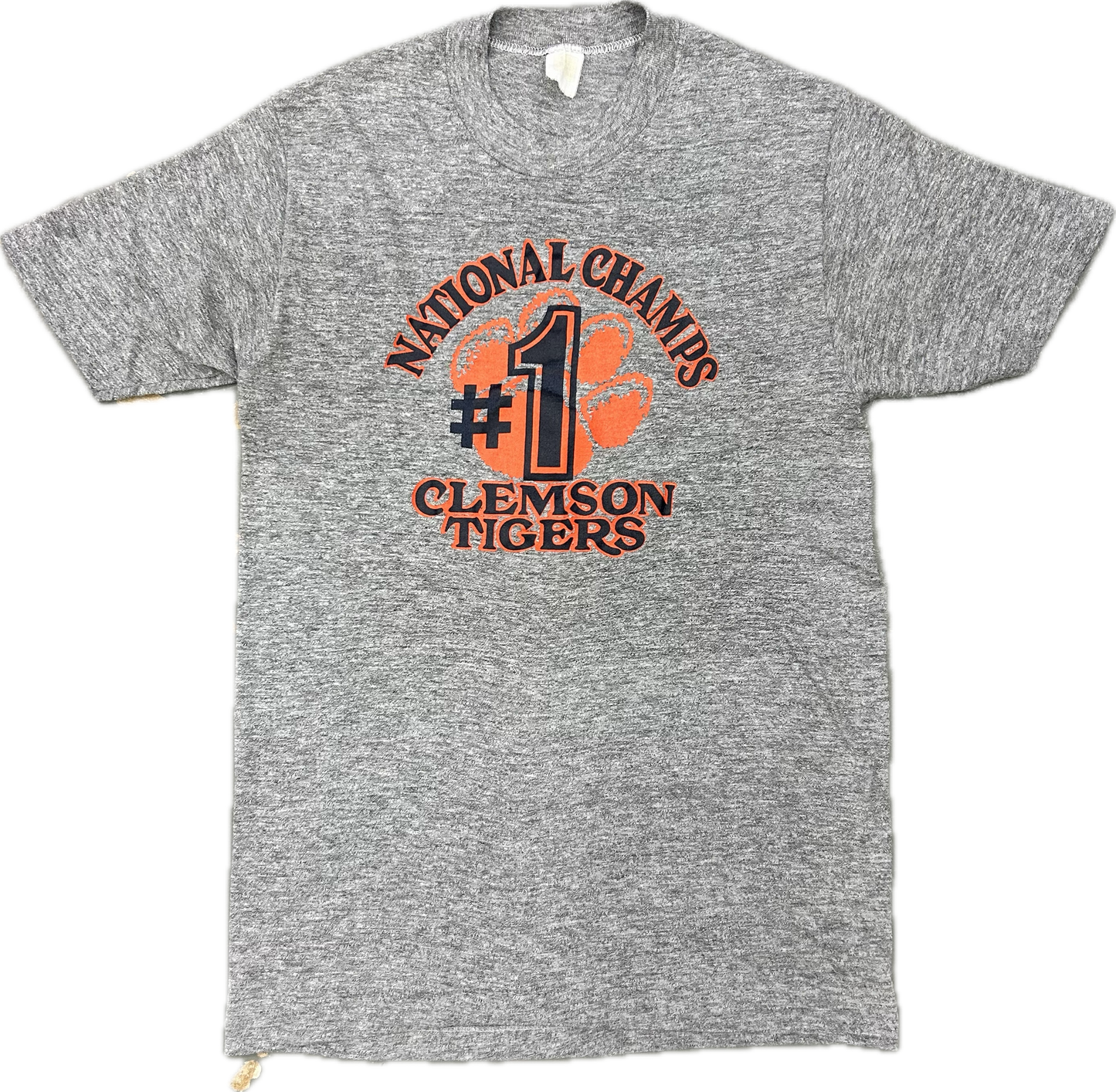 1981 Clemson National Champs Tee Sz S