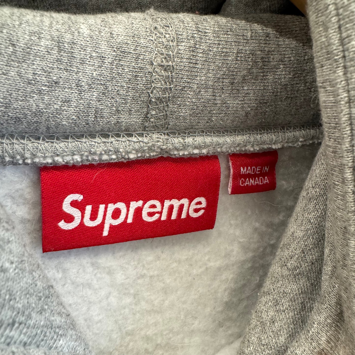 Supreme Box Logo Grey Hoodie XL