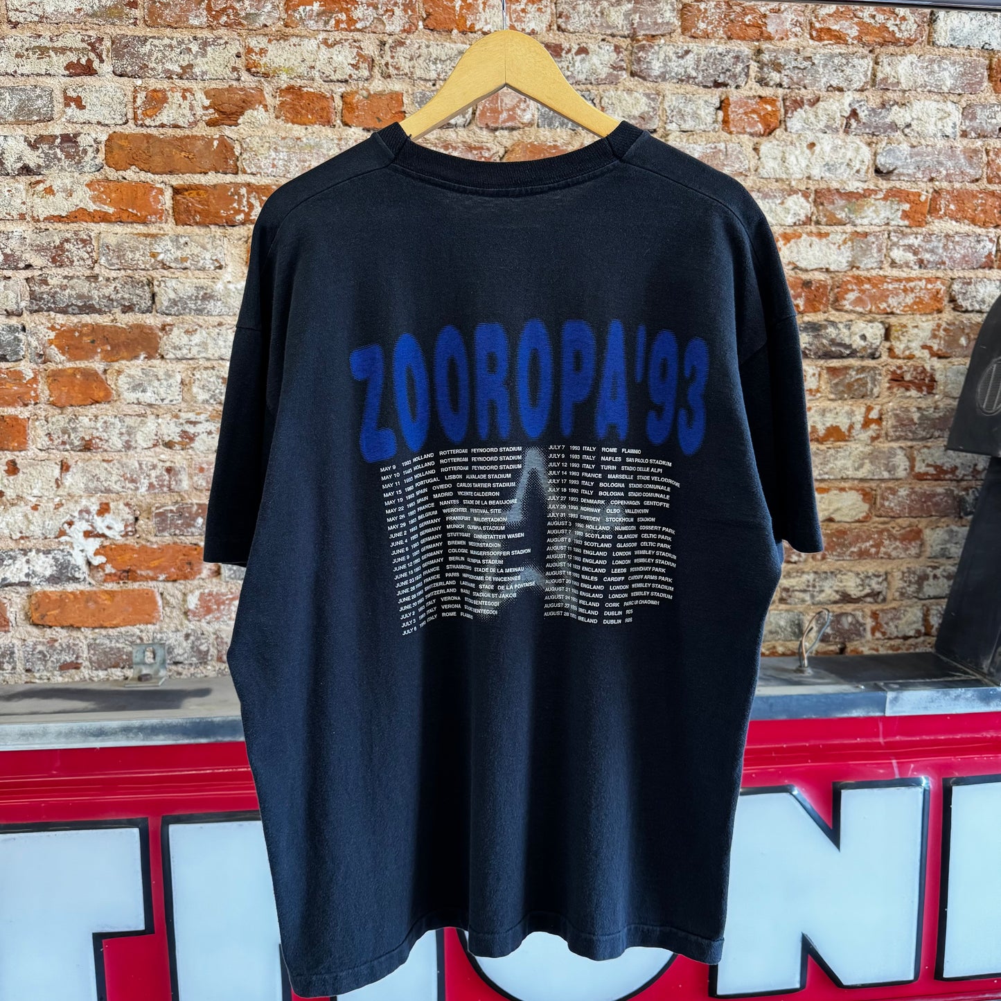 1992 U2 “Zooropa” Tour T-Shirt