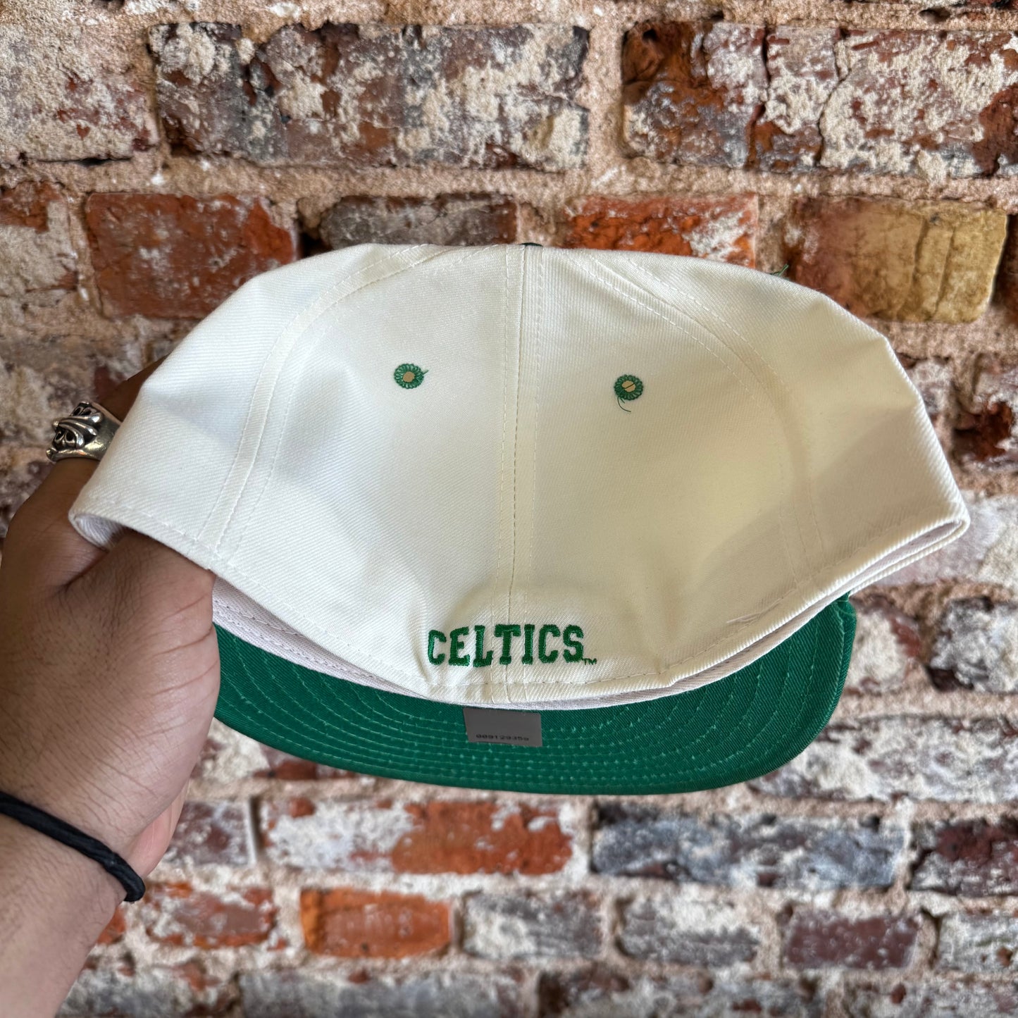 90’s Boston Celtics New Era Fitted Hat 7 1/4