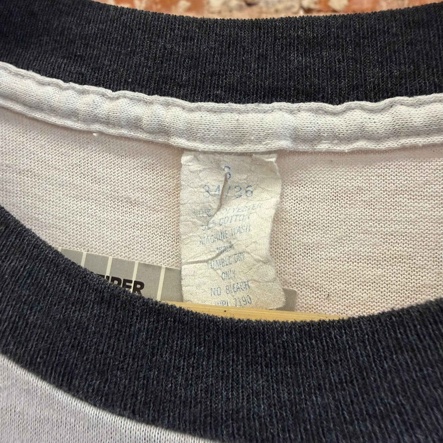 1980 Van Halen “World Invasion” Tour Raglan