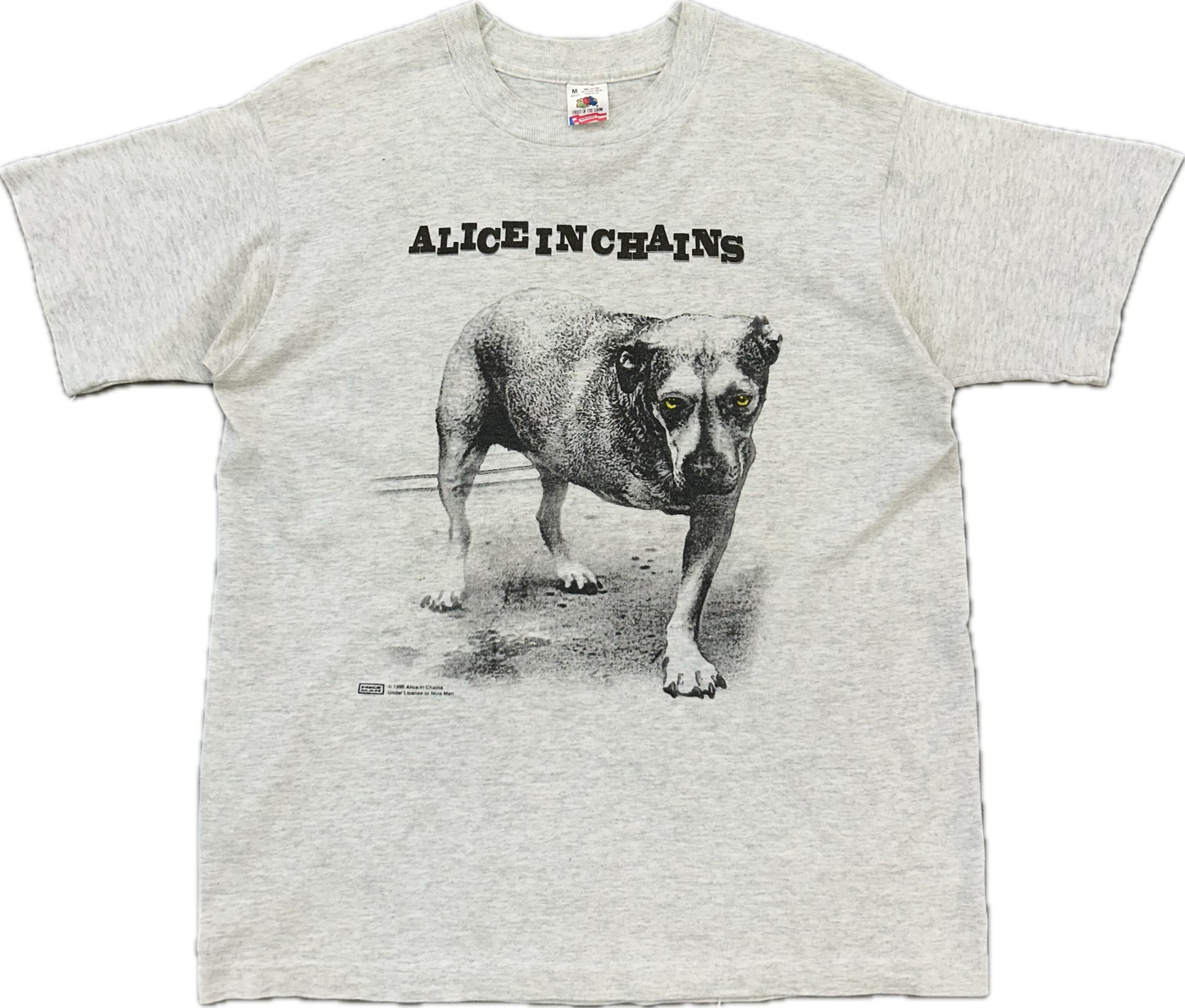 ‘95 Alice In Chains 3-Legged Dog Album Tshirt Sz L