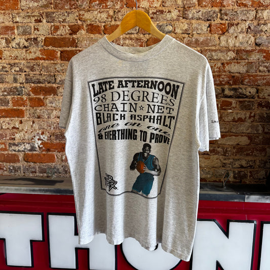 90s Larry Johnson Converse T-Shirt Large