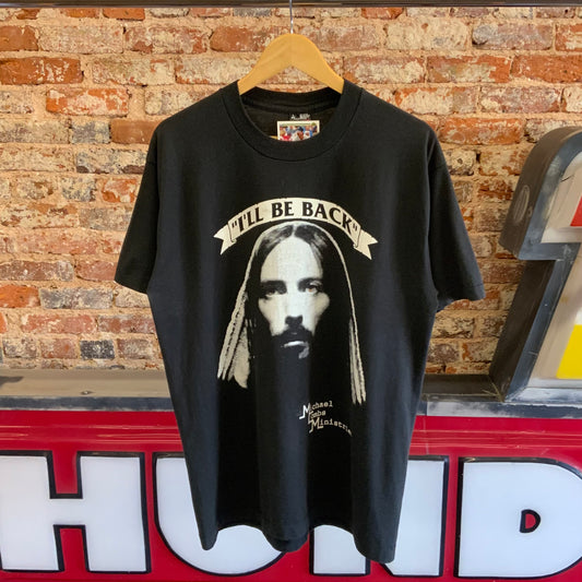 Vintage Micheal Combs Ministries Jesus “I’ll Be Back” T-shirt Sz L