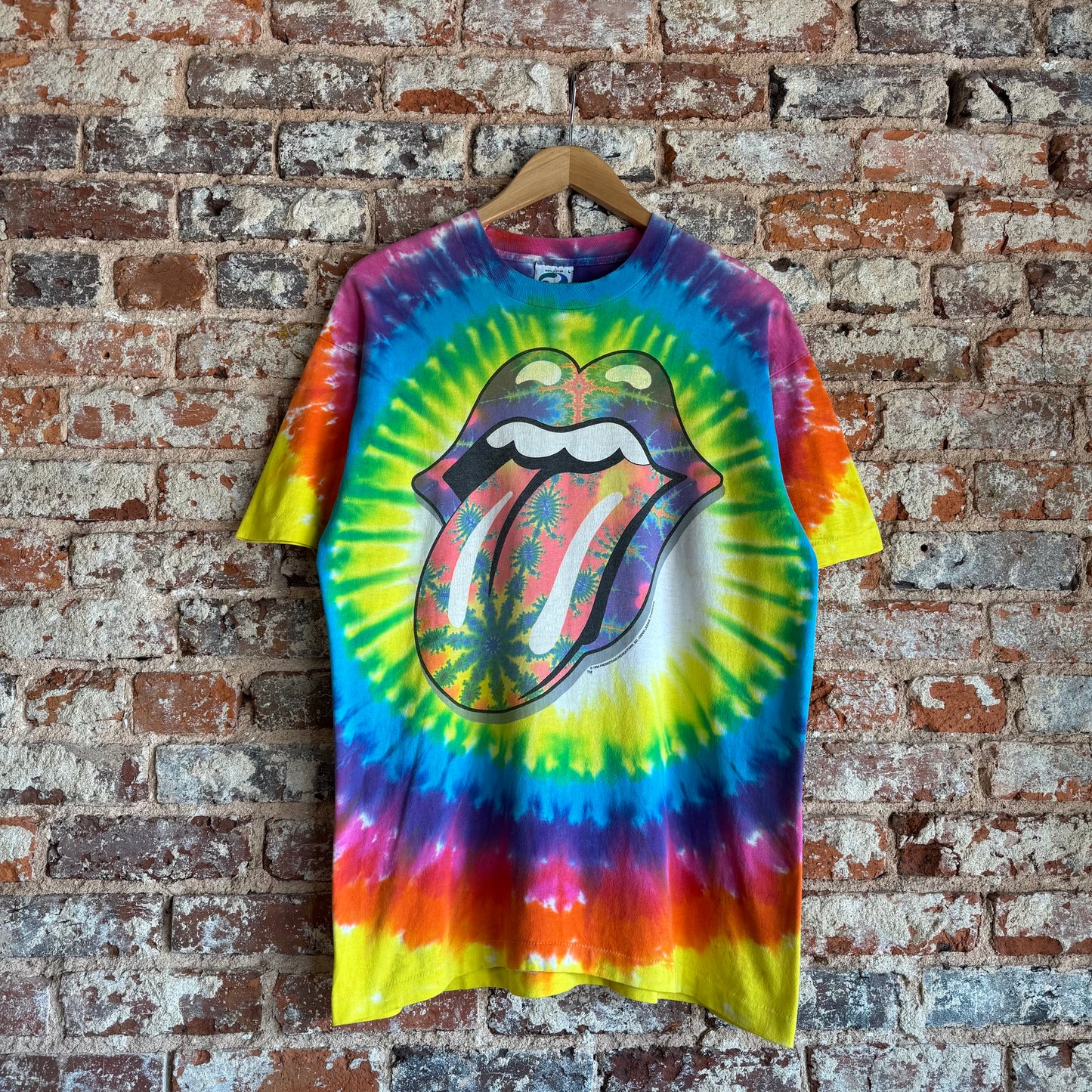 1994 Rolling Stones Tie Dye T-Shirt L