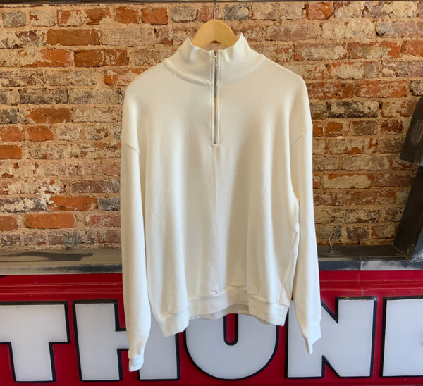 Kapital Quarter Zip Smiley Sweatshirt Sz 2 – Stripes Vintage