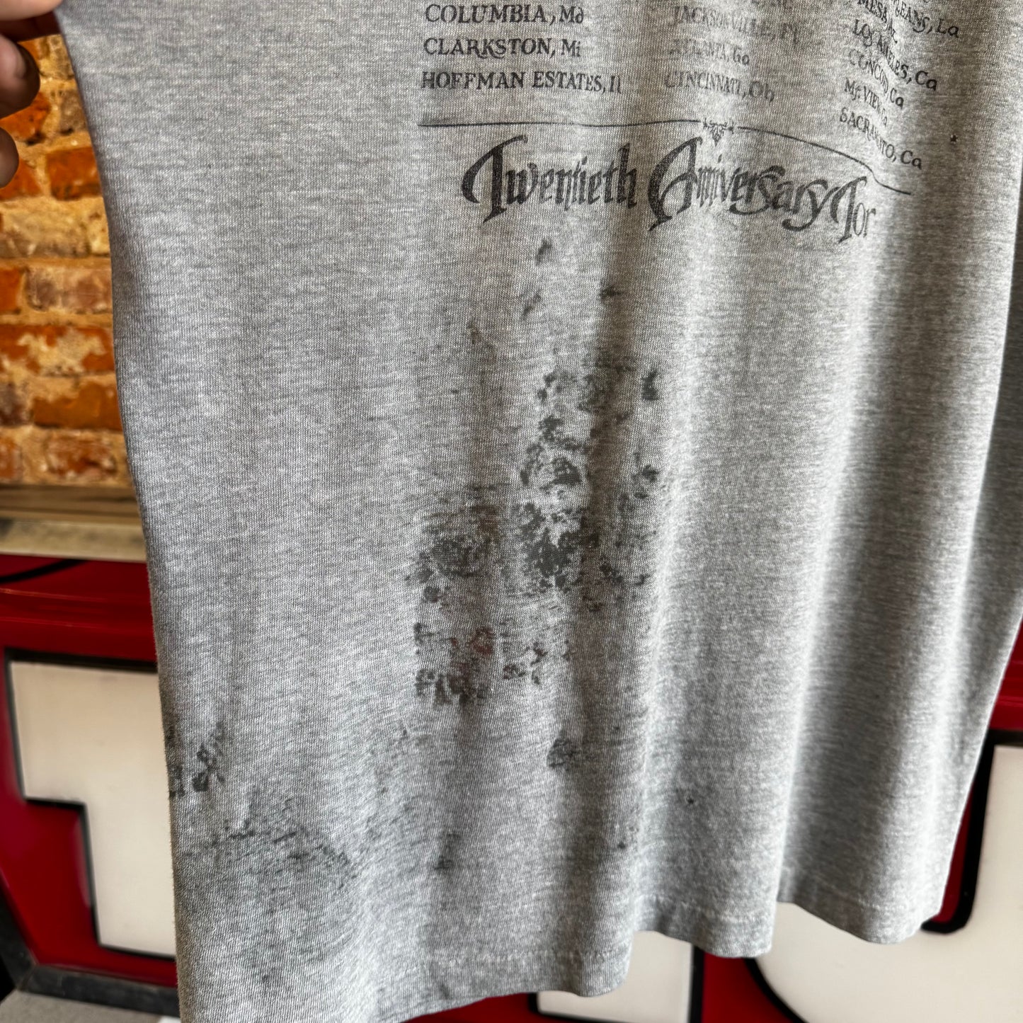 1990 The Allman Brothers Band “Steven Turns” Tour T-Shirt