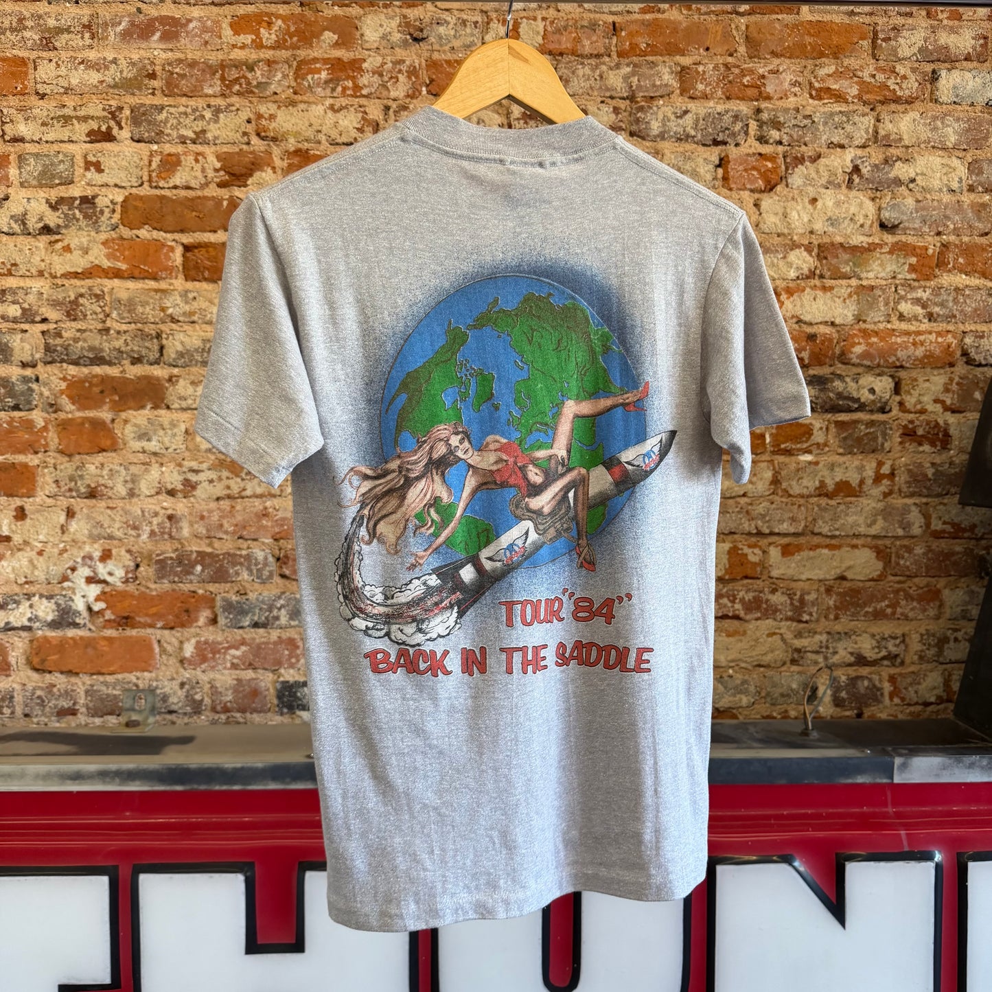 1984 Aerosmith “Back in the Saddle” Tour T-Shirt Size S