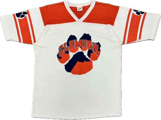 80’s Clemson Jersey Style Tee Sz L