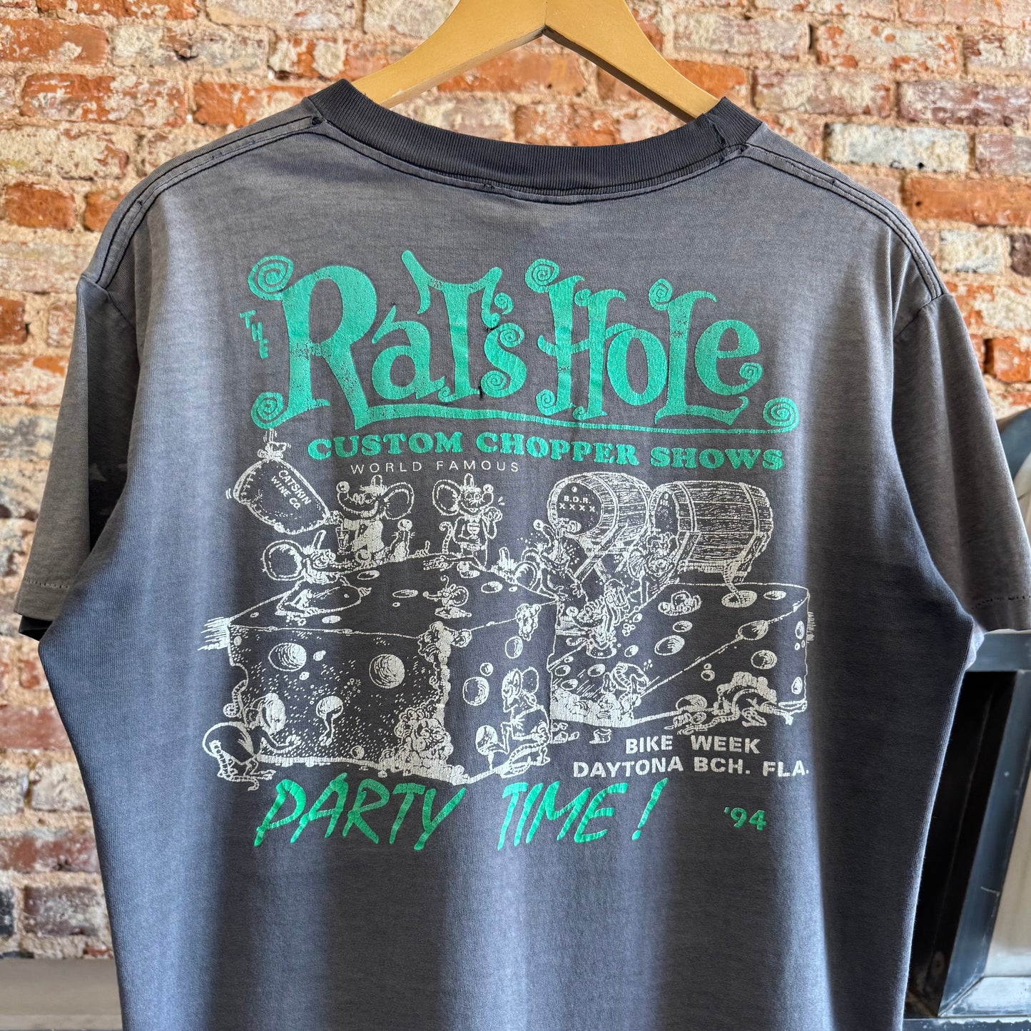 1994 Bike Week “Eagle Live to Ride • Ride to Live” T-Shirt L