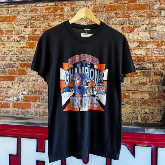 1989 Denver Broncos “Super Bowl Champions” T-Shirt Large