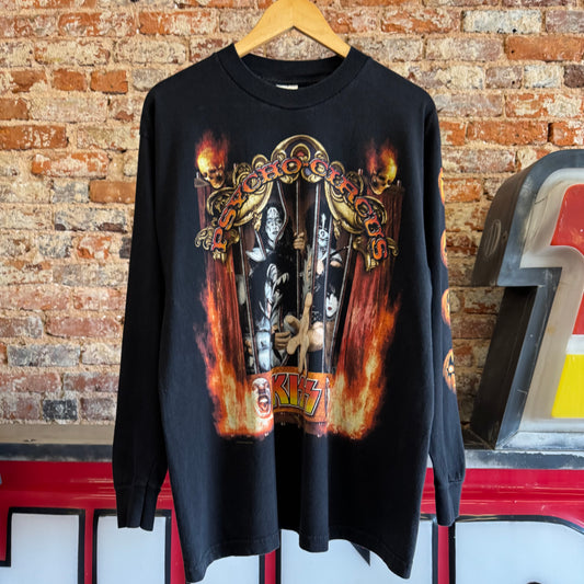 1998 KISS “ Psycho Circus” Long Sleeve Shirt L