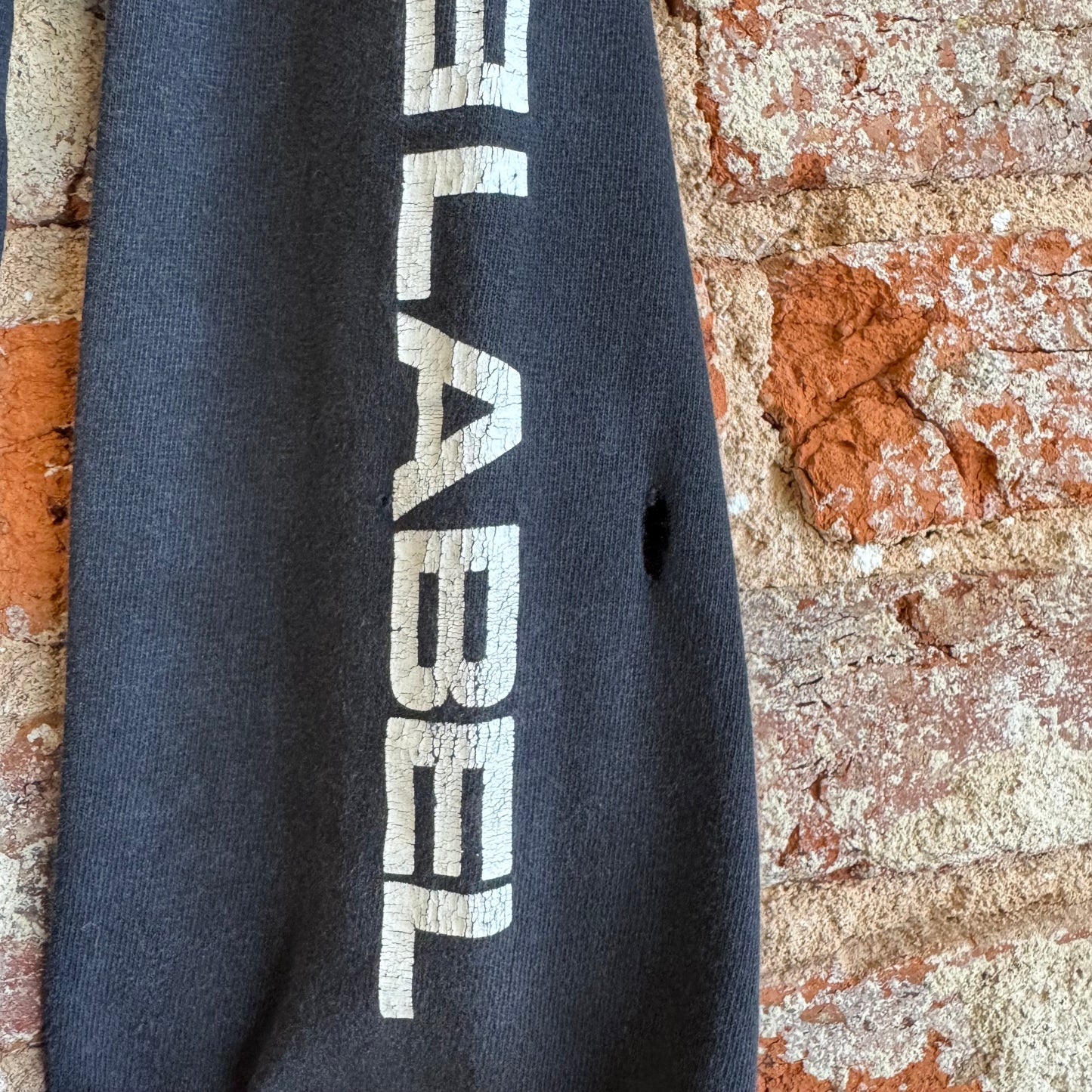 Vintage Black Label Skateboards Long Sleeve Shirt L