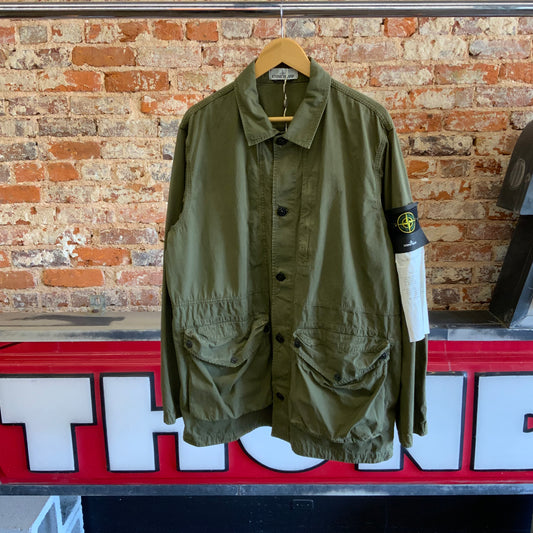 Stone Island Olive Tela Jacket Sz XXL