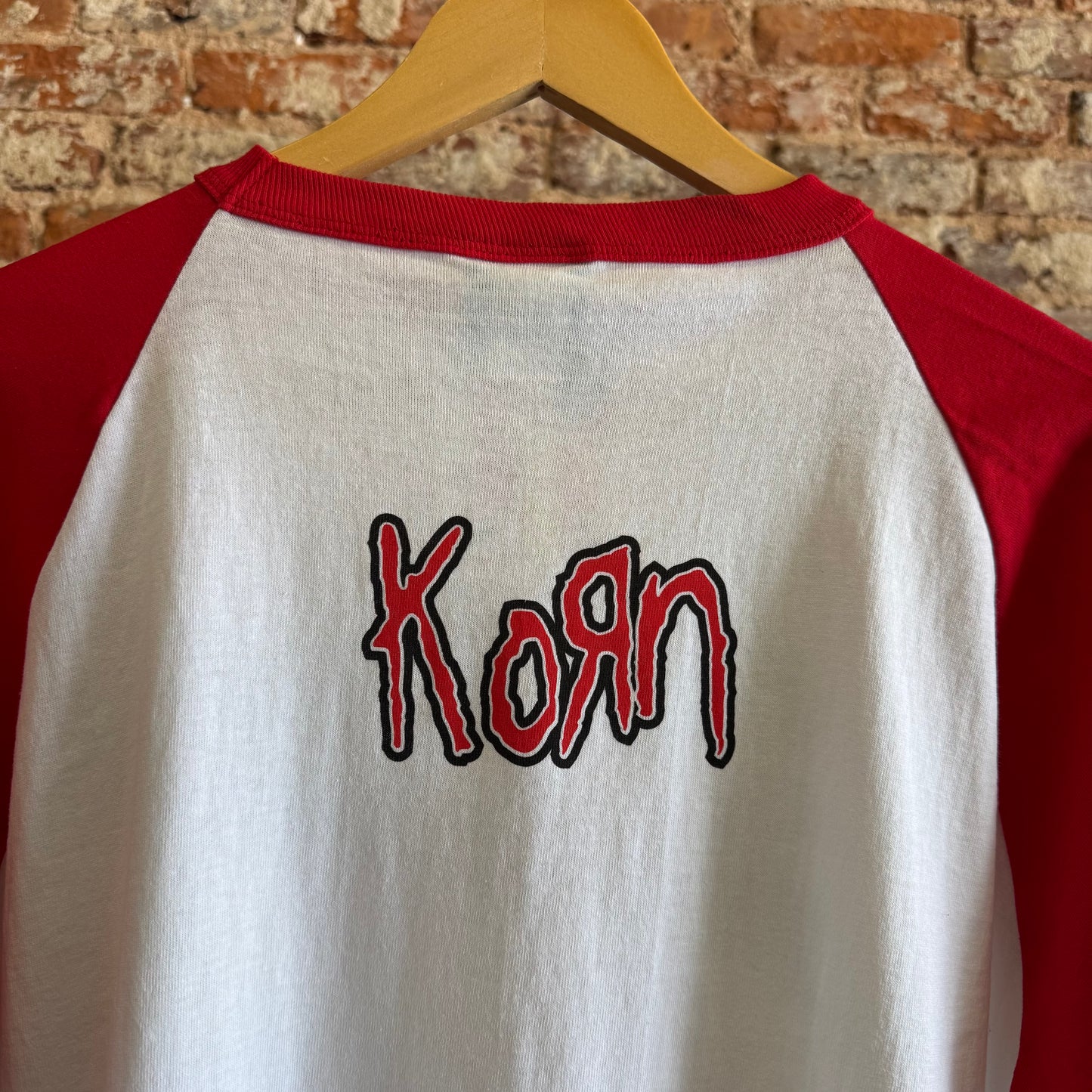1998 Korn “Follow The Leader” Raglan T-Shirt XL