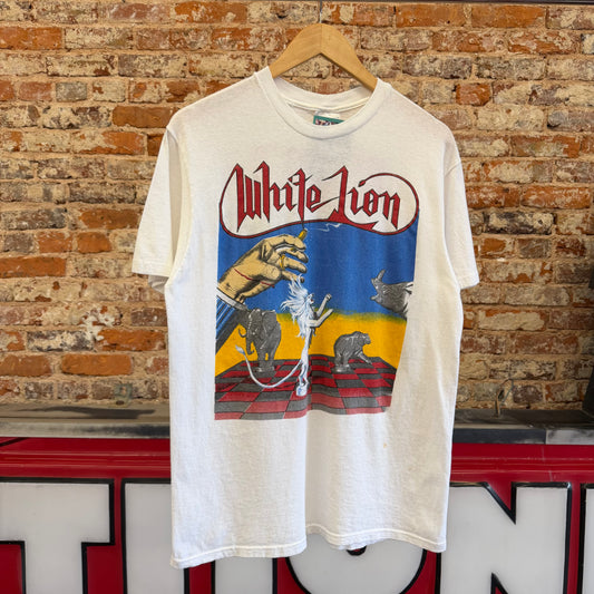 1989 White Lion “Big Game” Tour T-Shirt”