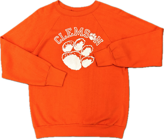 70’s Clemson Crewneck Sweatshirt Sz M/L