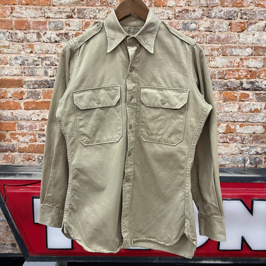 1940’s Military Cotton Twill Shirt