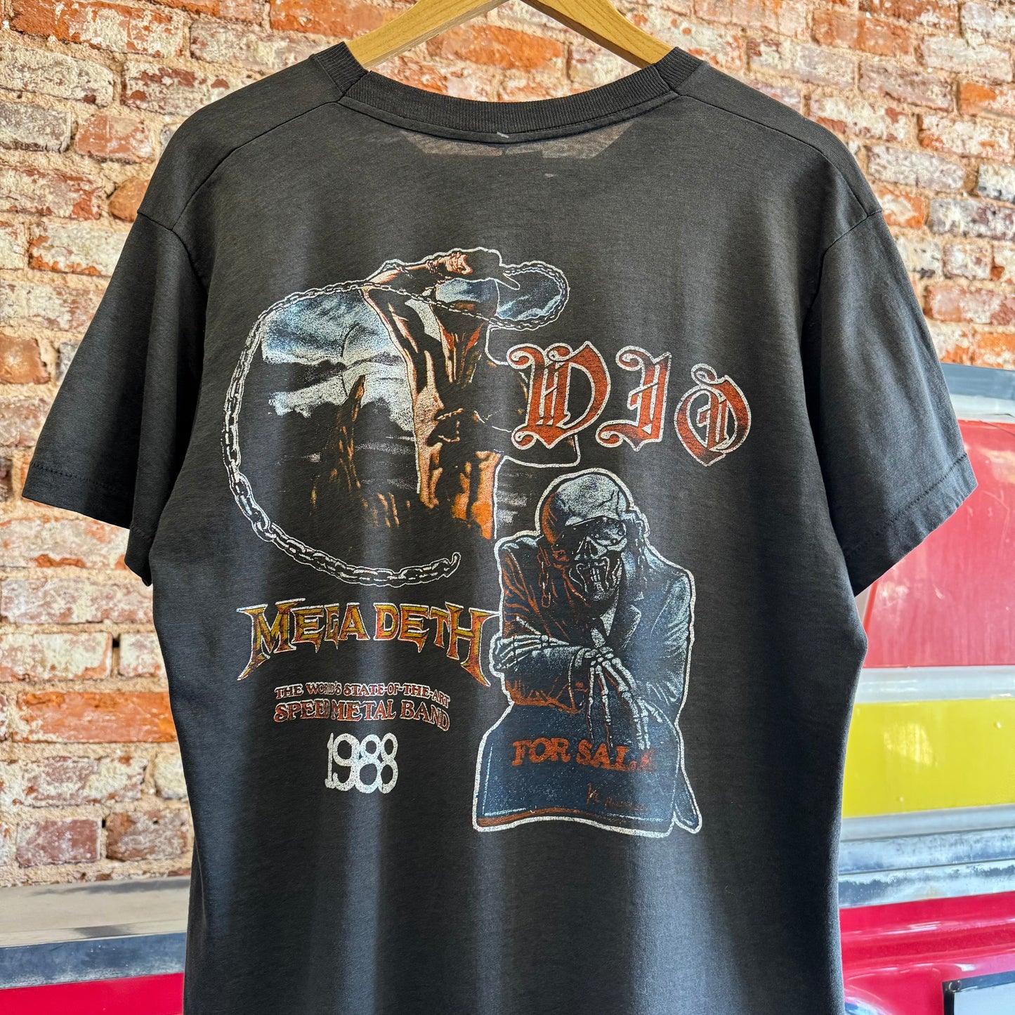 1988 Dio / Megadeth “Dream Evil” Tour T-Shirt XL