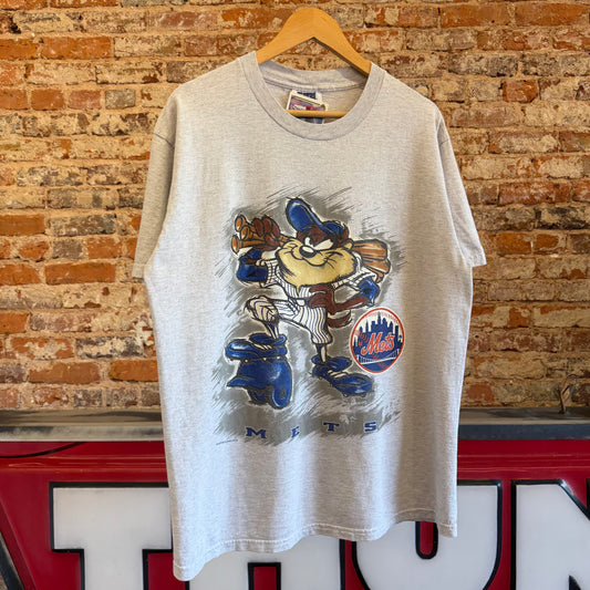 1998 New York Mets Tax T-Shirt L