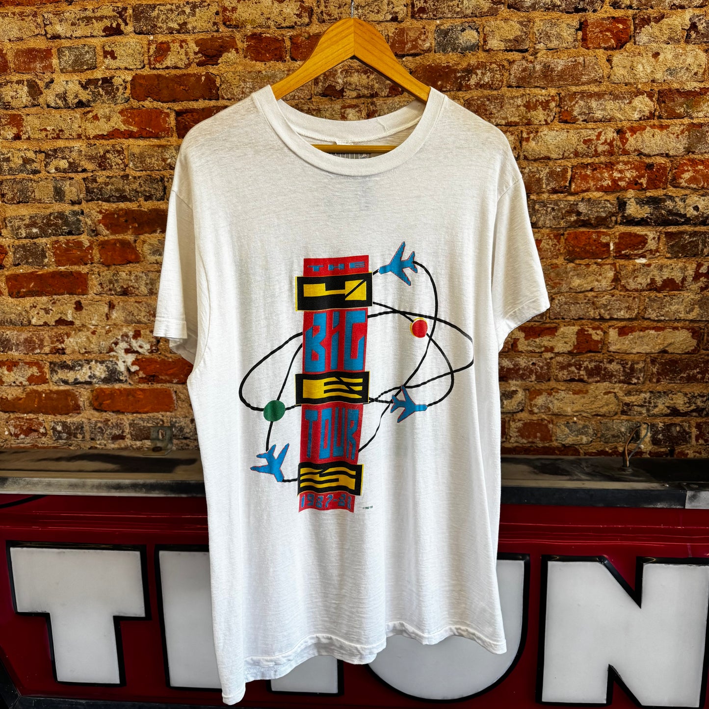 1987-1988 Yes “Big Generator” World Tour T-Shirt XL