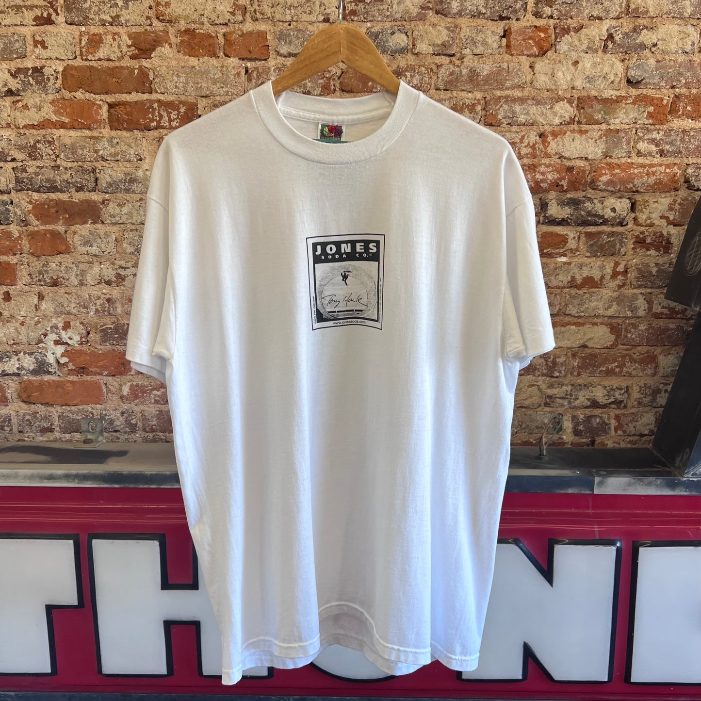 1995 Tony Hawk Jones Soda Promo T-shirt Size XL