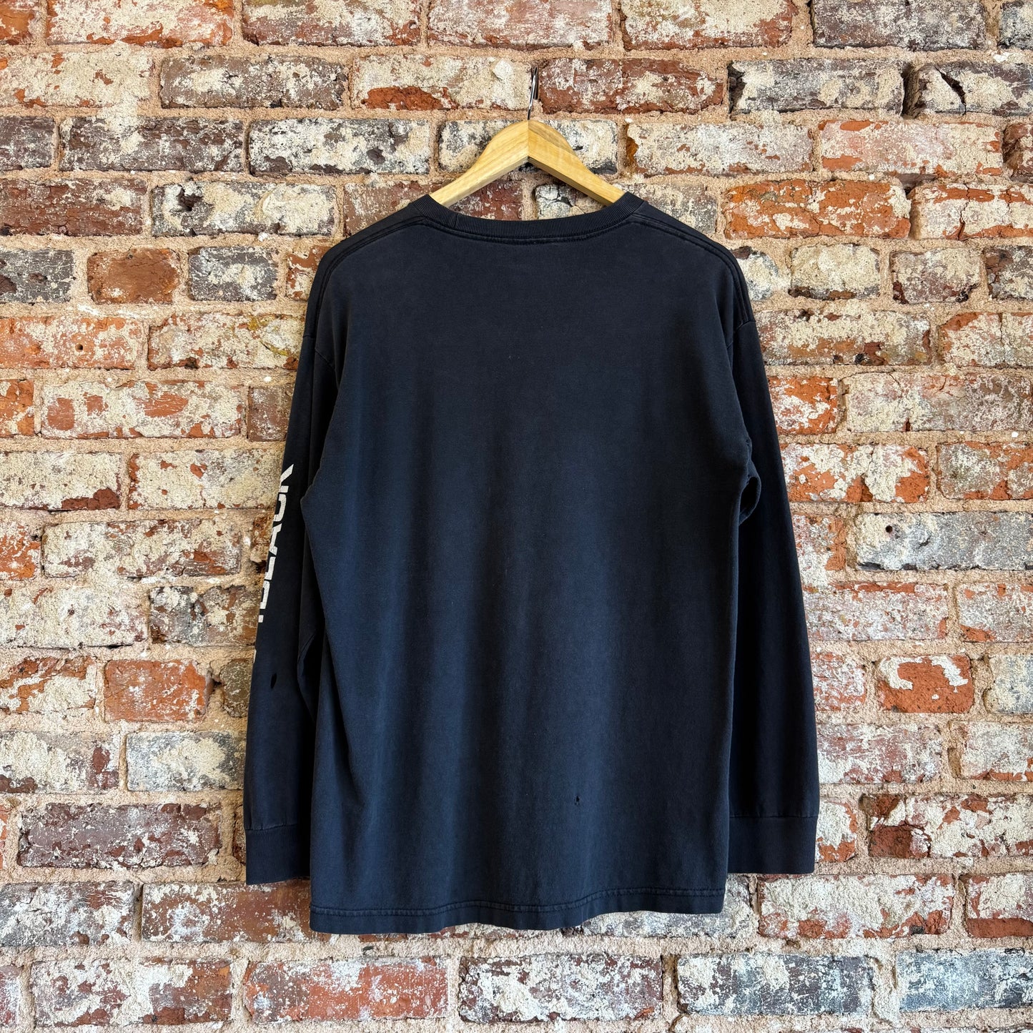 Vintage Black Label Skateboards Long Sleeve Shirt L