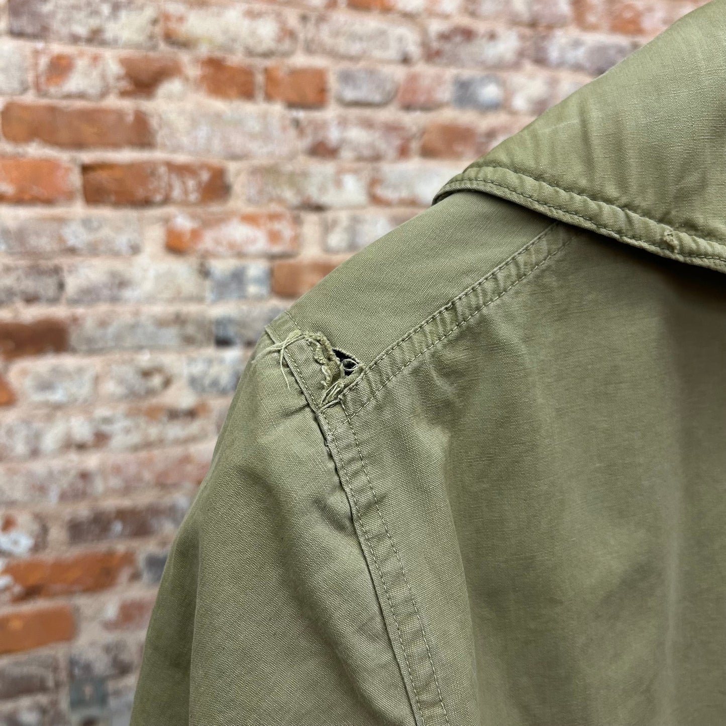 Vintage 1940s Military M43 Mackinaw Jeep Coat Size 38 - Repaired