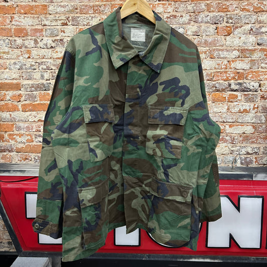 80s NATO Woodland Camo BDU Size XL