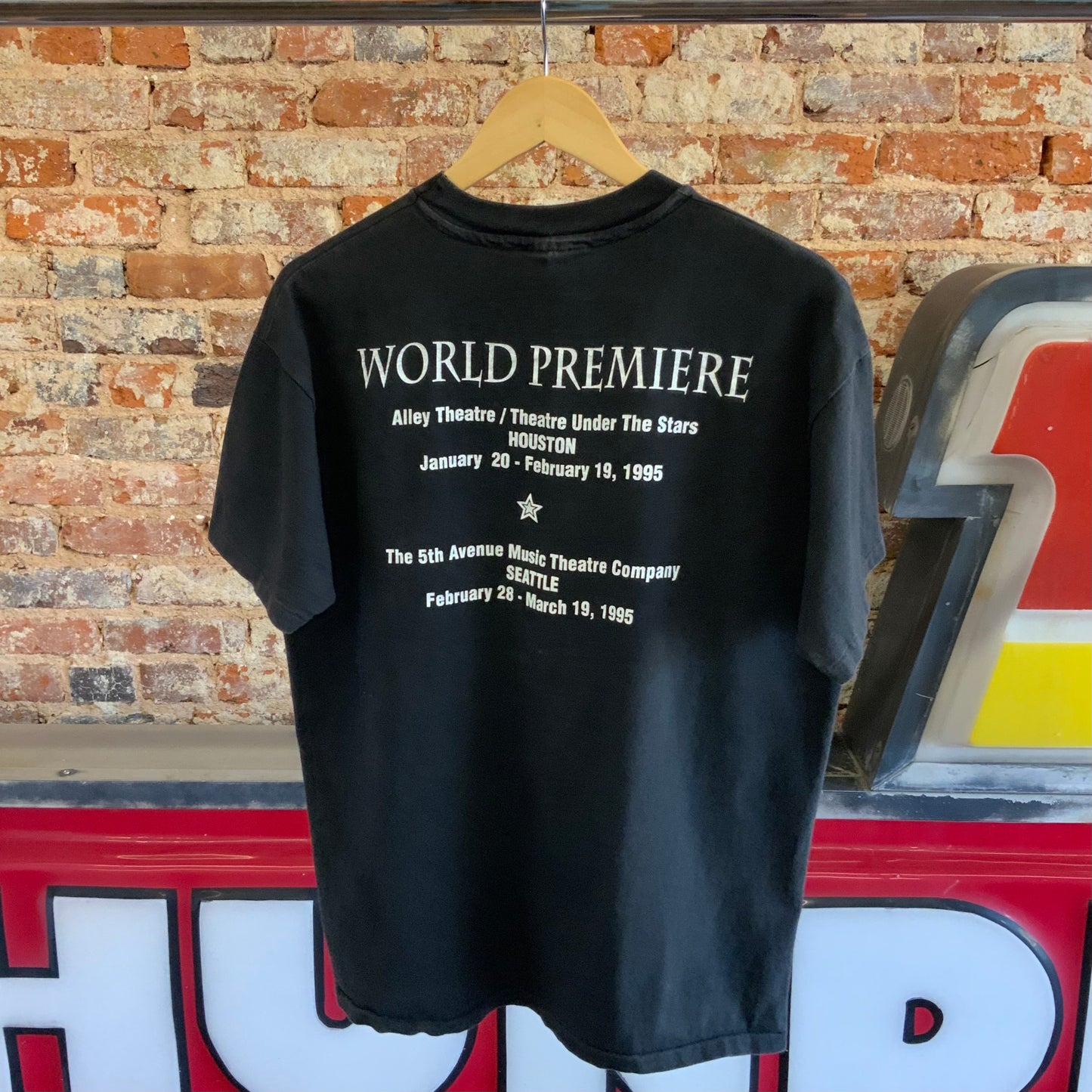 Vintage 1995 Jekyll & Hyde Play Promo T-shirt Sz L