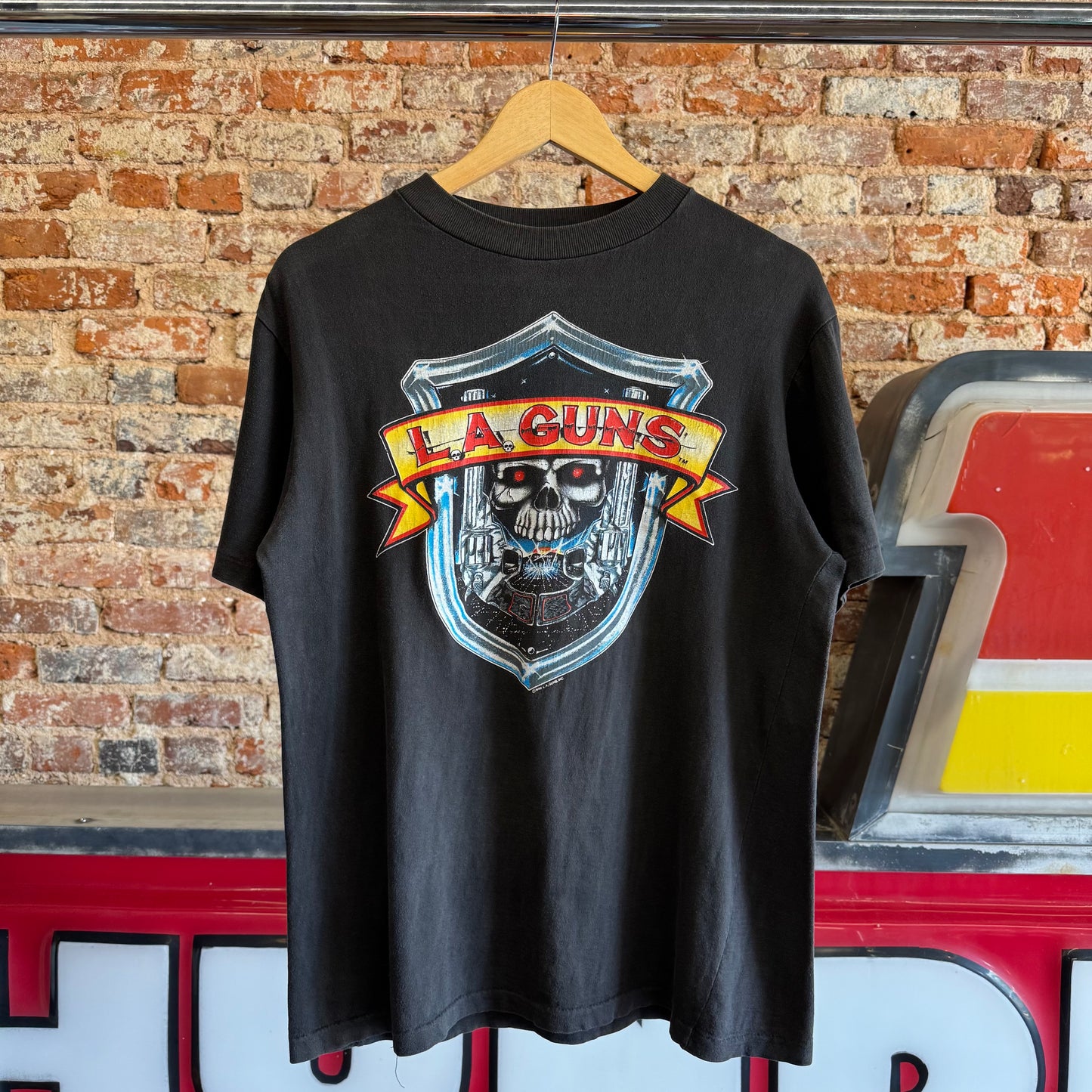 1990 L.A Guns Japan Tour T-Shirt L