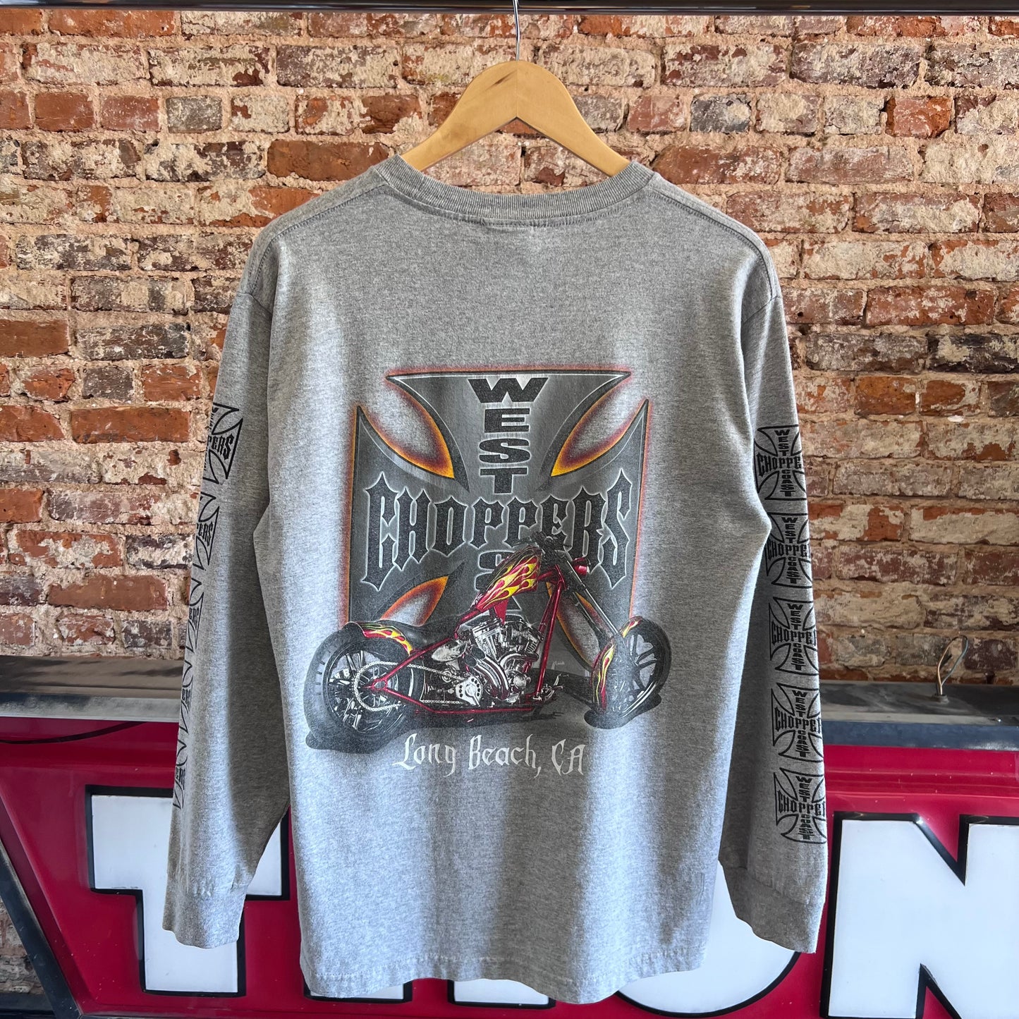 Vintage 1990’s West Coast Choppers Long-sleeve Sz M