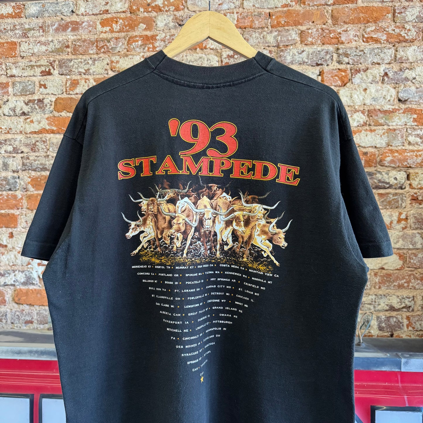 1993 Brooks & Dunn “Stampede” Tour T-Shirt XL