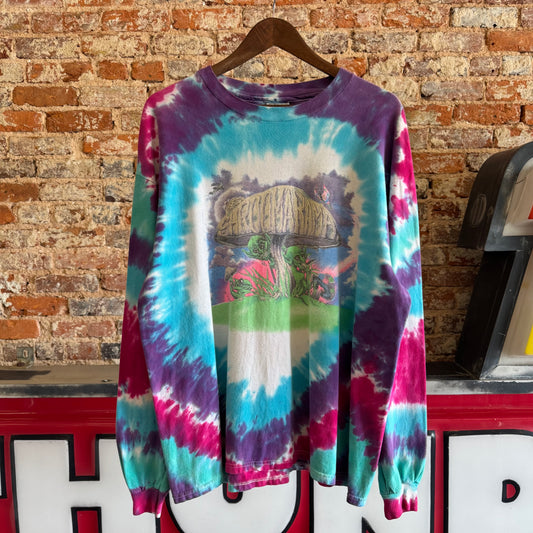1991 Shroomarama Tie Dye Long Sleeve T-Shirt XL
