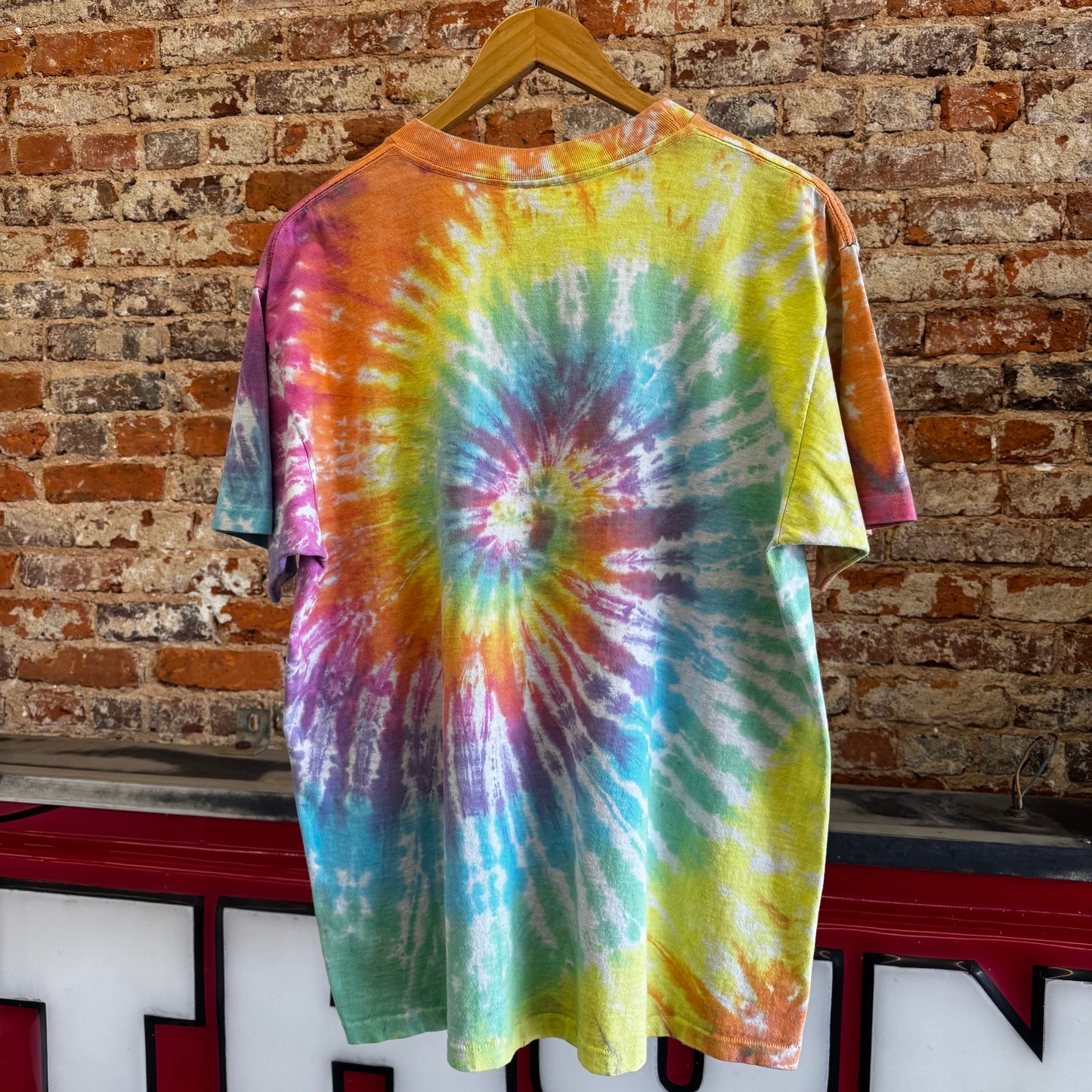 1989 Greatful Dead Spiral Bear Tye Dye T-Shirt