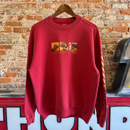 Vintage Oakley “Factory Pilot” Crewneck S